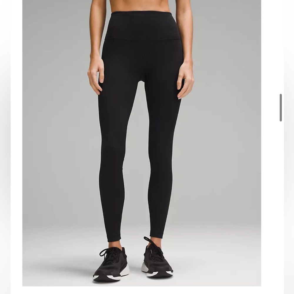 Lululemon Wunder Train High Rise Ribbed Tight 28” size 6